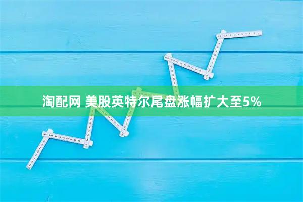 淘配网 美股英特尔尾盘涨幅扩大至5%